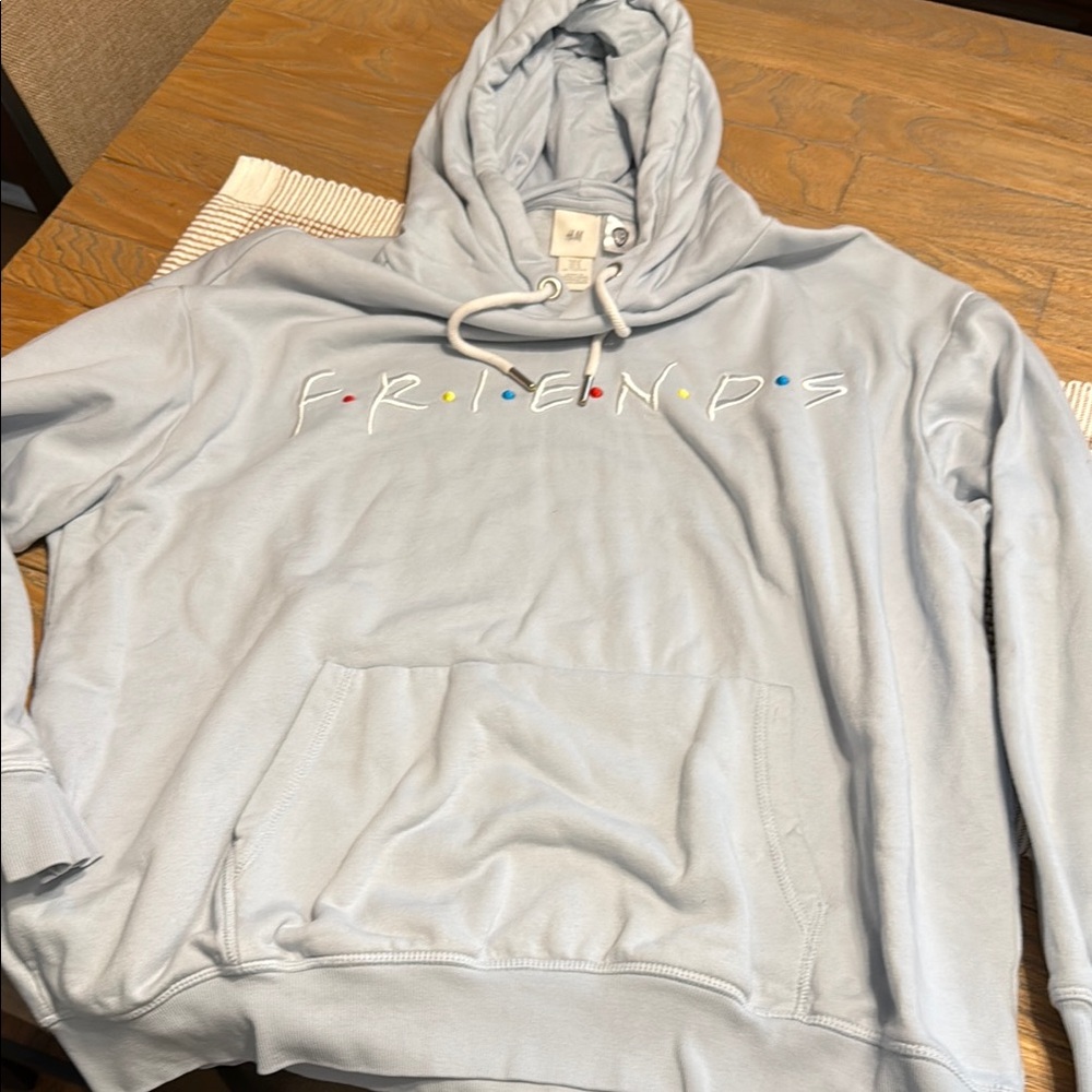 H&M Light Blue FRIENDS Hoodie